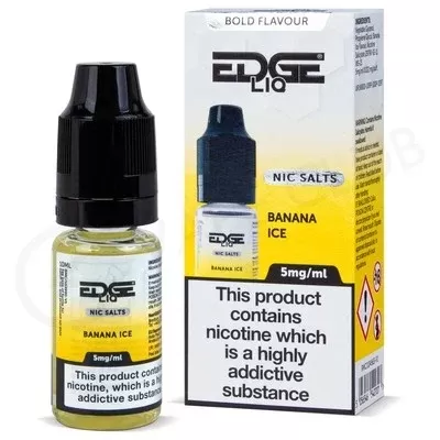 Banana Ice Nic Salt E-Liquid by Edge Liq - Ecigpremium