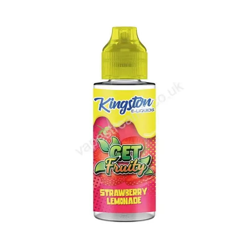 Kingston Get Fruity Strawberry Lemonade E-Liquid Shortfill - Vapestreams Co