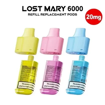 Lost Mary BM 6K Refill Pods (20mg) - Vapestreams Co