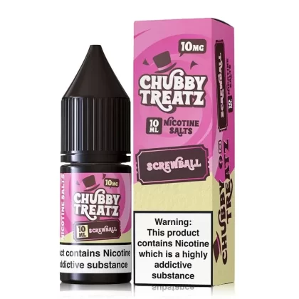 Screwball 10ml Salt by Chubby Treatz - Nicotine Strength#20mg (Salt)>10mg (Salt) (A6F9D9)
