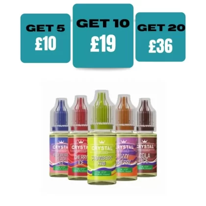 Ske Crystal Nic Salt 10ml - Strawberry Kiwi / 20mg