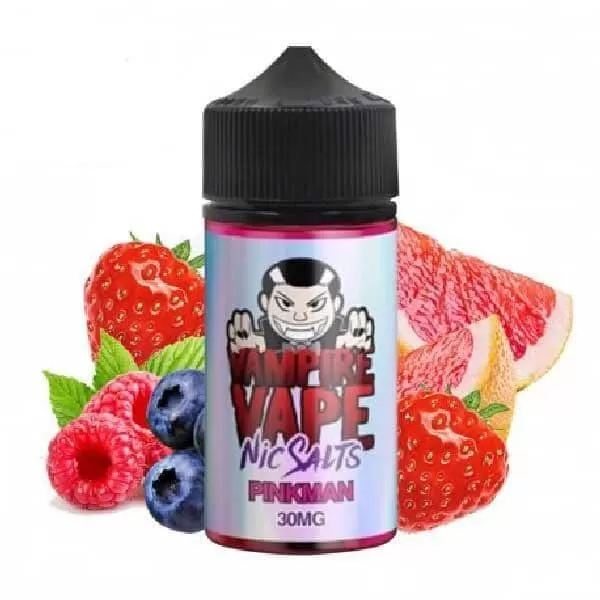 Pink Man 30ml Saltnic by Vampire Vape - 50 mg / 30 ml - Image 2