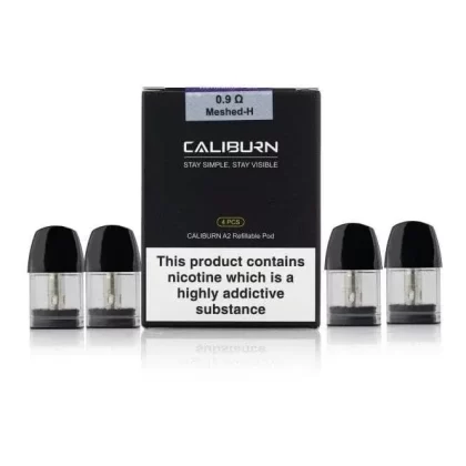 Uwell Caliburn A2 Pod / UN2 Meshed 0.9Ohm / 2ml / 4PK