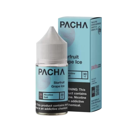 PACHAMAMA SALT - Starfruit Grape Ice - 30ML E-Liquid - 50MG