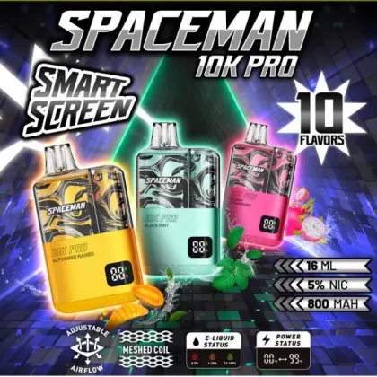 Spaceman 10K Pro - Black Mint