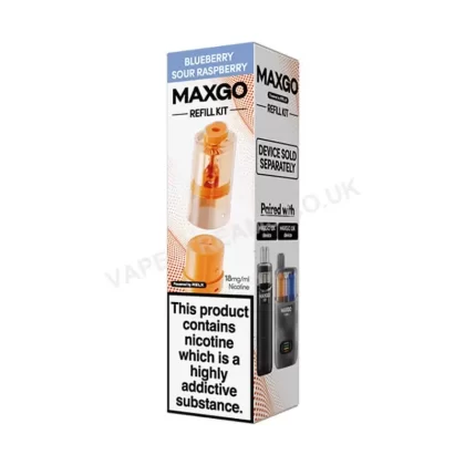 Relx Maxgo Blueberry Sour Raspberry 12K & 33K Pods - Vapestreams Co