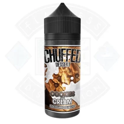 Chuffed Dessert – Cookies and Cream 0mg 100ml Shortfill E-Liquid