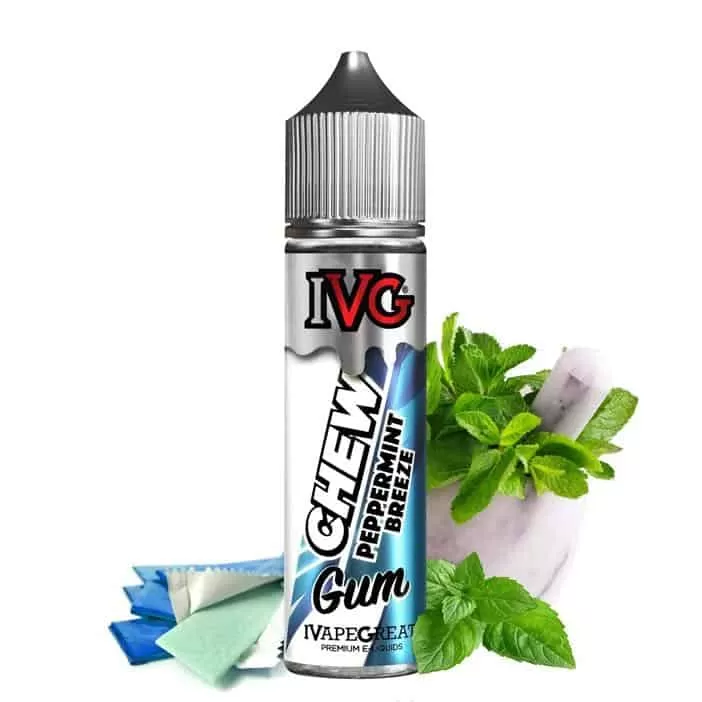 Chew Peppermint Breeze 60ml E juice by IVG - 6 mg / 60 ml - Image 2
