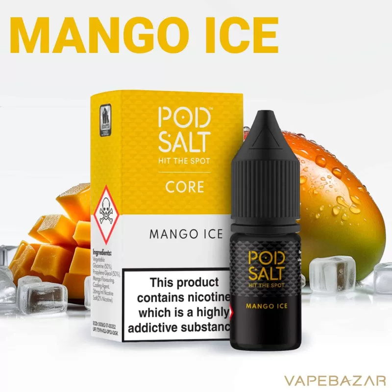 Podsalt Core – Mango Ice - Vapebazar