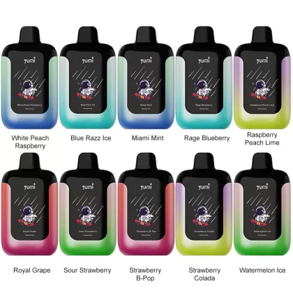 YUMI Spaceman 50K Puffs Disposable Kit - Sour Strawberry / 50mg / CN-SZ Warehouse