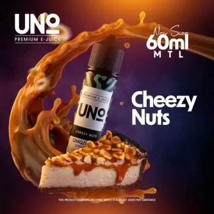 UNO MTL CHEESY NUTS VAPE ELIQUID - Elegantvapestore