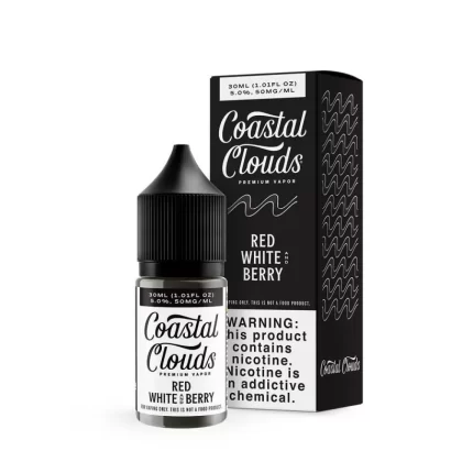 Red White and Berry | Coastal Clouds Salts - 30ML E-Liquid - 50MG
