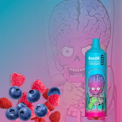 Fumot RandM Tornado T9000 Puffs Blueberry Raspberry