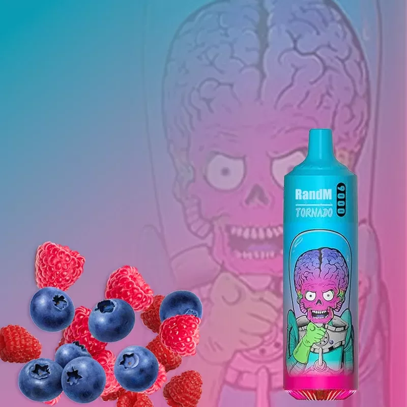 Fumot RandM Tornado T9000 Puffs Blueberry Raspberry