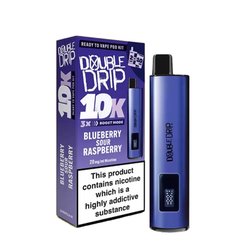 20mg (2%) Double Drip 10k Prefilled Vape Kit - Vape Co - Image 2