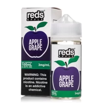 7 Daze Reds Apple Grape 100ml Vape Juice - Eightvape