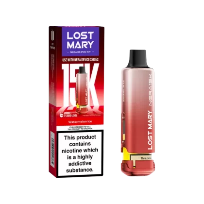 Watermelon Ice Lost Mary NERA15K Refill Pack - 20mg - Vape Product (6BB52D)