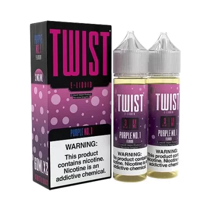 Twist E-Liquid Purple No.1 2x 60ml (120ml) Vape Juice – Twist E-Liquids - Vape Product, Vape Product