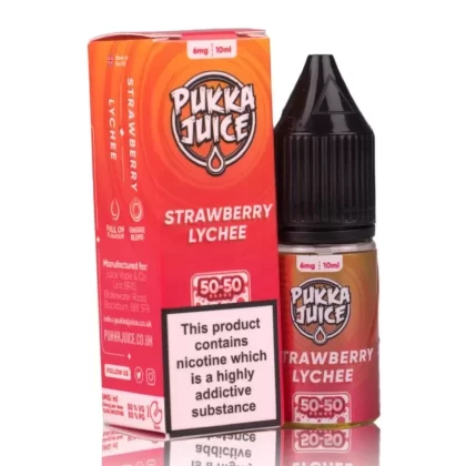 Strawberry Lychee By Pukka Juice 10ml