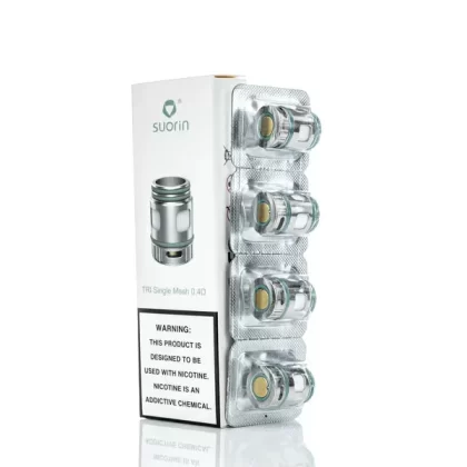 SUORIN TRIDENT REPLACEMENT COILS (4-PACK) - Pack of 4 - TRI Single Mesh 0.2ohm, Pack of 4 - TRI Single Mesh 0.4ohm