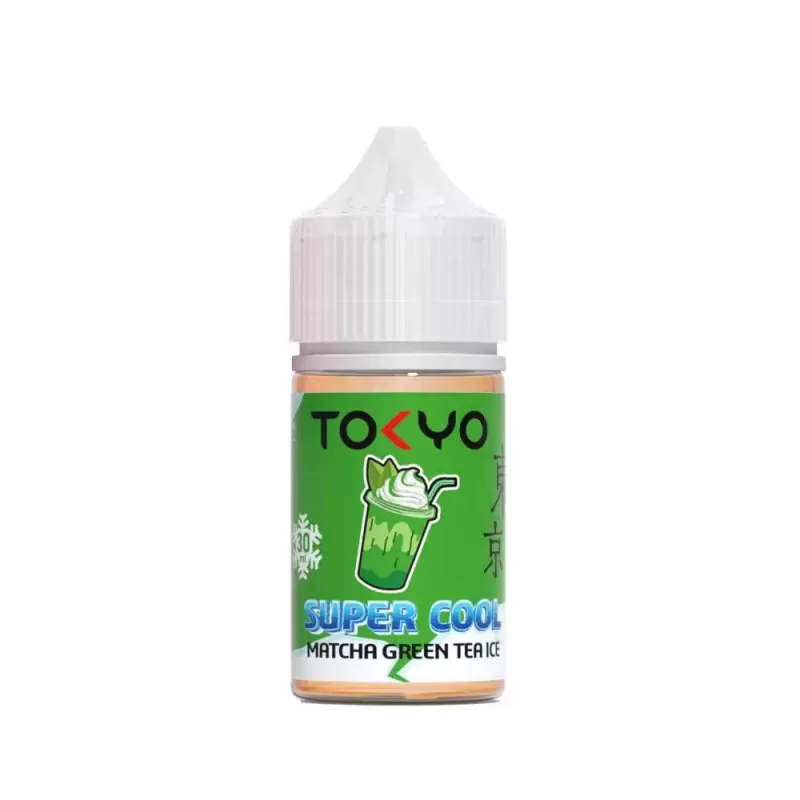 Tokyo Super Cool Matcha Green Tea Ice Saltnic 30ml - 35 mg - 30 ml - Image 2