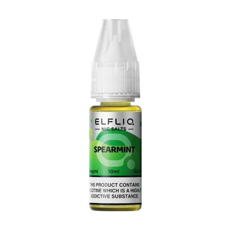 Spearmint Nic Salt E-Liquid by Elf Bar Elfliq (10ml) - Vapekit Co - Image 2