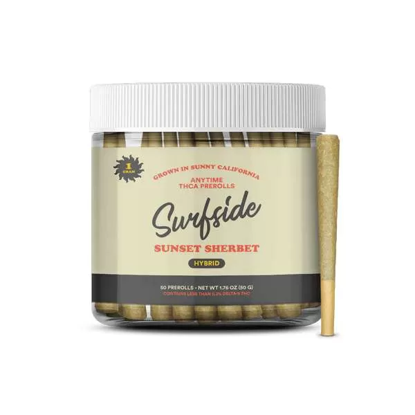 Surfside Anytime THCA Pre-Rolls – 50 Joints - Image 3