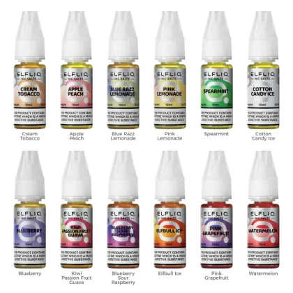 Elfliq Nic Salt E-Liquid - Box of 10 - Gami / 10mg