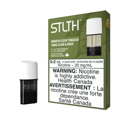 STLTH Pod Pack - Smooth Clear Tobacco - 20 mg/mL (wholeseller) - Excise PE, 20 mg/mL - PE (F8B7F1)