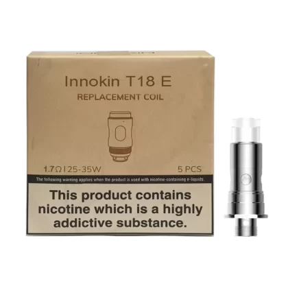 5pcs Innokin T18E Replacement Coil - 1.7ohm