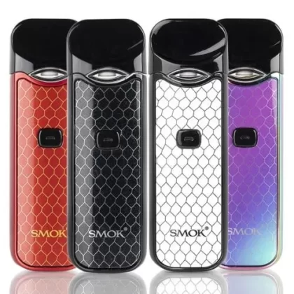 SMOK Nord Pod System Starter Kit - Red, 7 Color Resin