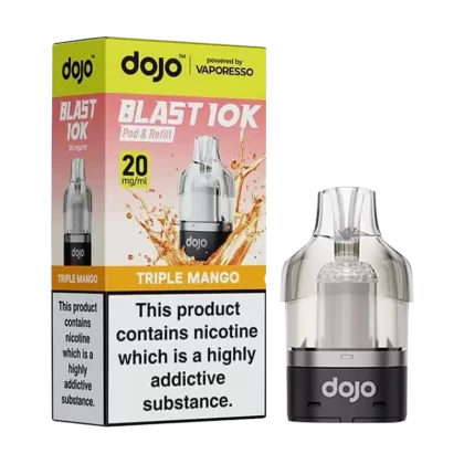 Triple Mango Dojo Blast 10K Refill Pack - 20mg - Vape Product (CE577E)