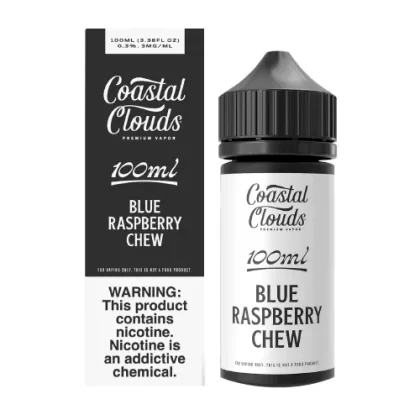 Blue Raspberry Chew by Coastal Clouds 100ml - Vape Product, Vape Product