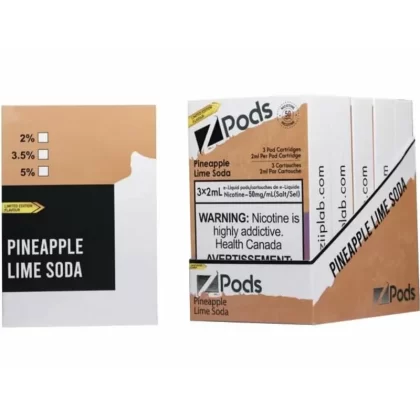 Zpods STLTH Compatible – Pineapple Lime Soda