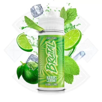 Just Juice Brutal Drinks – Frozen Mojito 0mg 100ml Shortfills