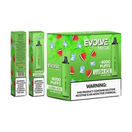 Sale $3.99 – Evolve Mega Disposable 4000 Puffs 11mL