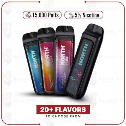 North Vision 15000 Puff Disposable - Thevapersworld