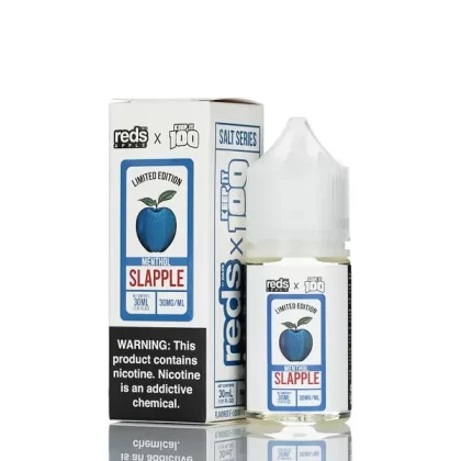 7 Daze Reds Apple x Keep It 100 Salt Series- Slapple Menthol - 30ml - Vape Product, Vape Product