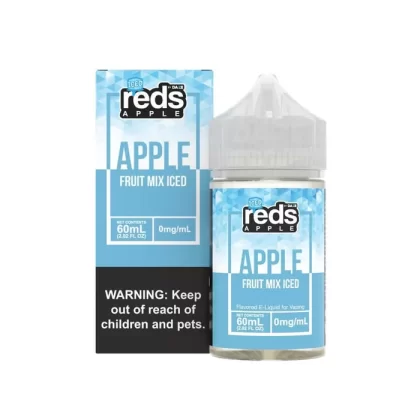 Reds Apple Fruit Mix Iced eJuice - Vape Product; Vape Product, Vape Product; 7 Daze