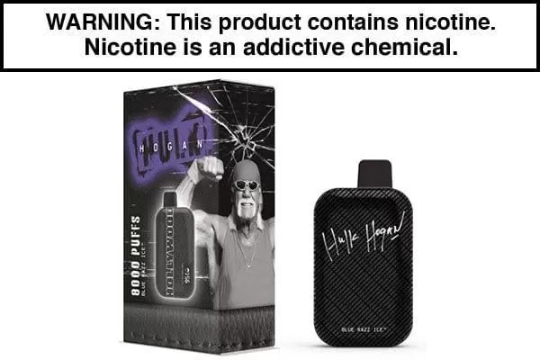 HULK HOGAN DISPOSABLE VAPE – 8000 PUFFS - Vapejuice - Image 2