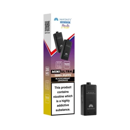 Hayati Mini Ultra 1500 Prefilled Pods - Straw' Watermelon Bubblegum