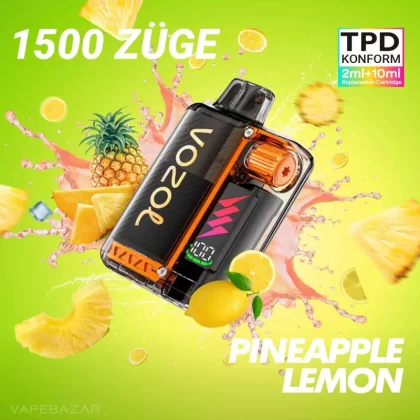 Vozol Vista Plug – Pineapple Lemon Starter Kit - Pod Kit; La Fume; 850 mAh