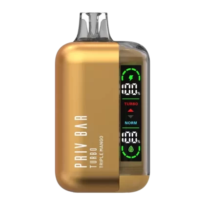 Triple Mango Priv Bar Turbo - Nicotine#50mg~Size#Single>5 Pack