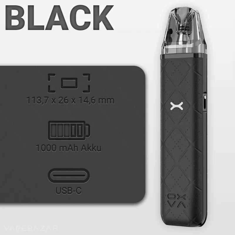 OXVA Xlim Go – Pod Kit – Black - Image 2