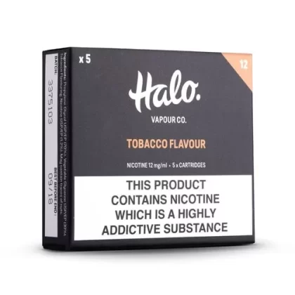 Tobacco Cartridges by Halo Vapour Co. - 18 mg/ml