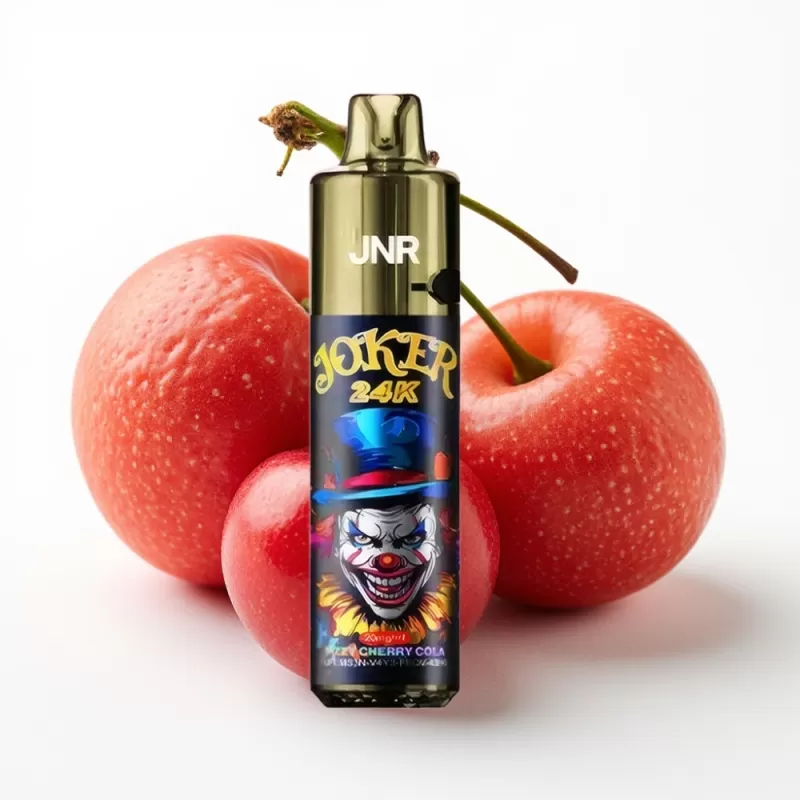 JNR Joker 24K Puffs Recargable 2+10ml 800mAh Tipo C Cereza Cola Fizzy 2% Nic - Fumotvapemexico - Image 3