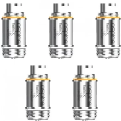 5 x Aspire Nautilus X Replacement Coils (Pack)