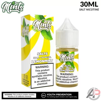 Mints Vape Co Lemonmint Salt Nicotine 30mL - Salt Nicotine 30mg – 30ml, Salt Nicotine 50mg – 30ml