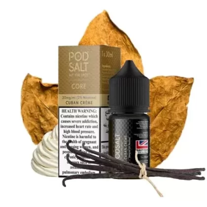 POD SALT – CUBAN CREME Salt 20mg