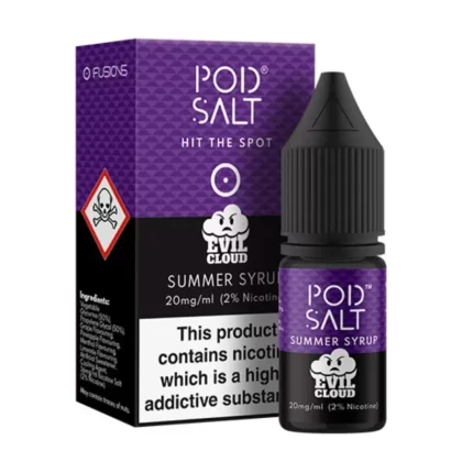 Summer Syrup Nic Salt E-Liquid Fusion Series by Pod Salt (10ml) - 20mg